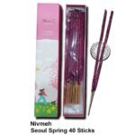 NIVMEH Seoul Spring Incense Sticks (40 Sticks)
