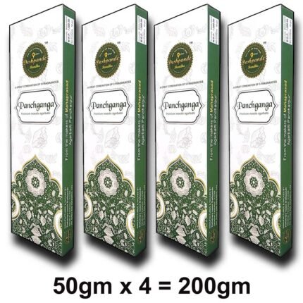 PANCHAGANGAA AGARBATTI 200gm (4 Packs of 50gm)